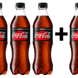 Coca Cola Zero 3+1